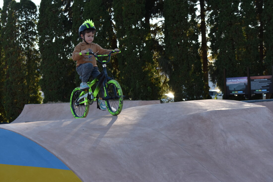 Skaters, cyclists and more turn out for upgraded LH skate park opening